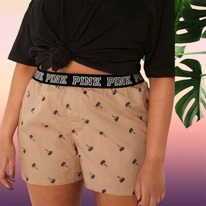 NWT X-Small VS PINK sleep boxer shorts